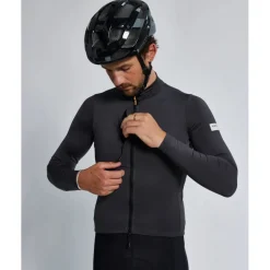 ALBION Traverse Fietsshirt met Lange Mouwen Heren - Charcoal