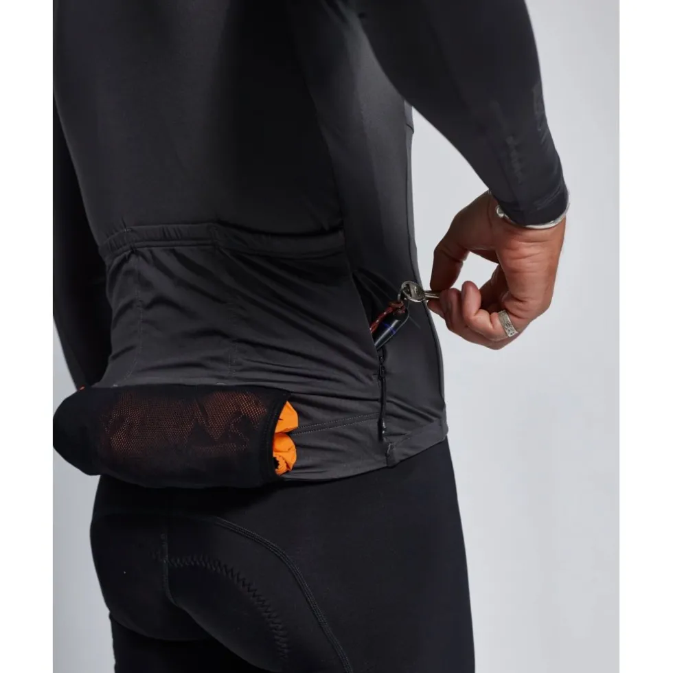 ALBION Traverse Fietsshirt met Lange Mouwen Heren - Charcoal