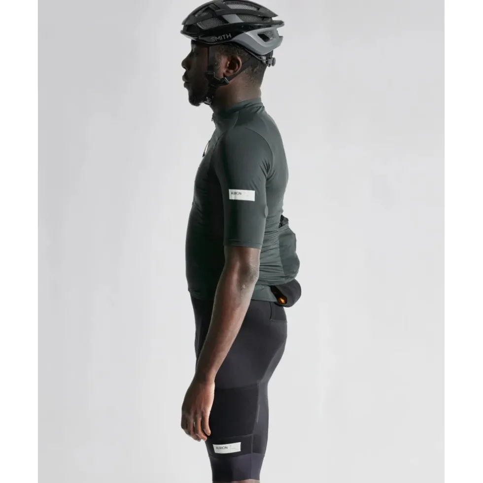 ALBION Traverse Korte mouw shirt Heren - Slate Grey