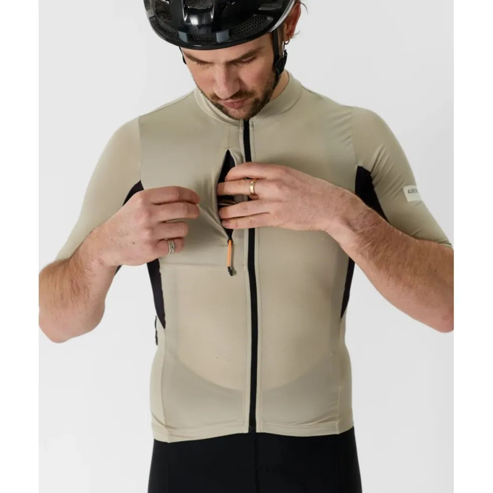 ALBION Traverse Korte mouw shirt Heren - Salt