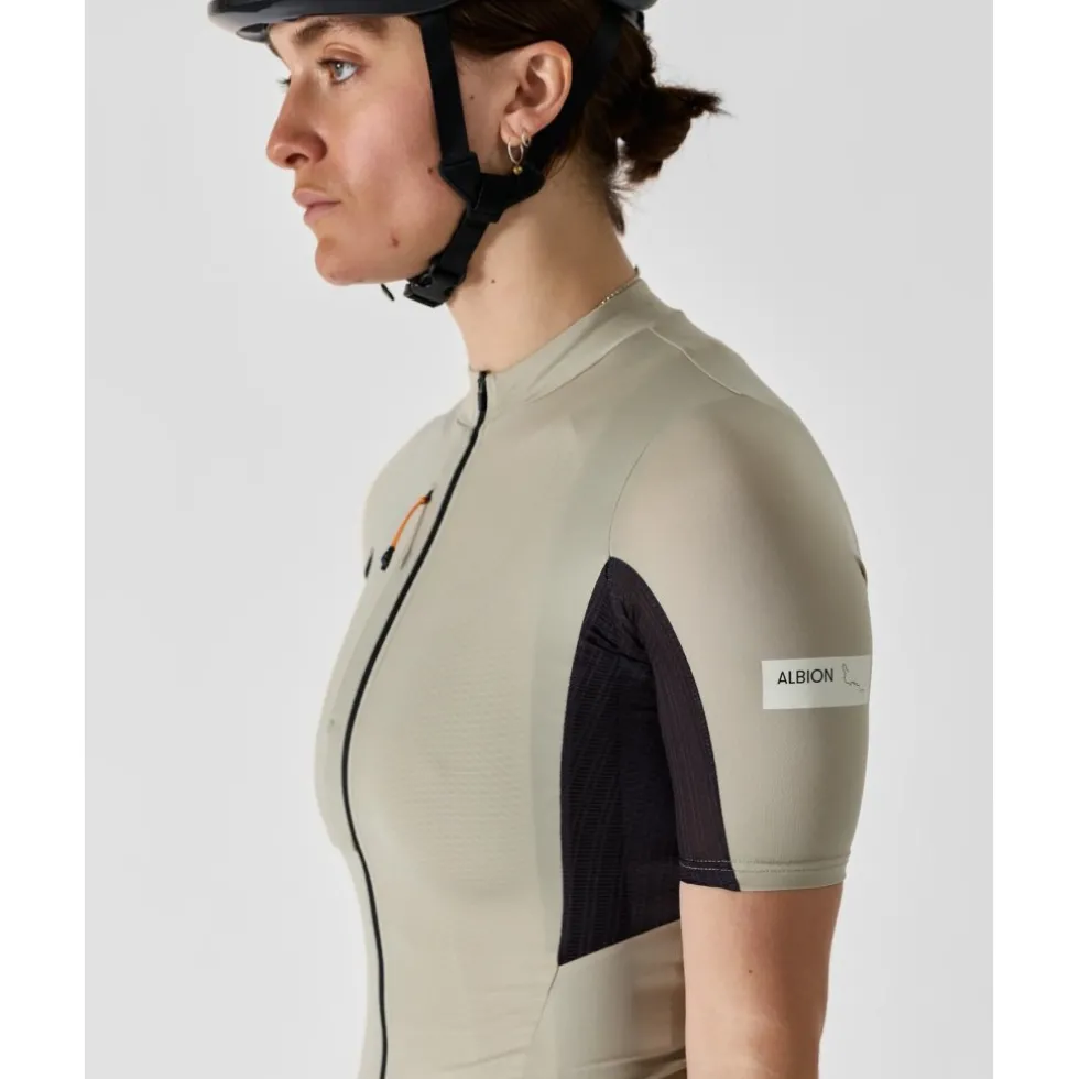ALBION Traverse Shirt met korte mouwen dames - Salt