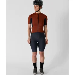 ALBION Traverse Shirt met korte mouwen dames - Burnt Ochre