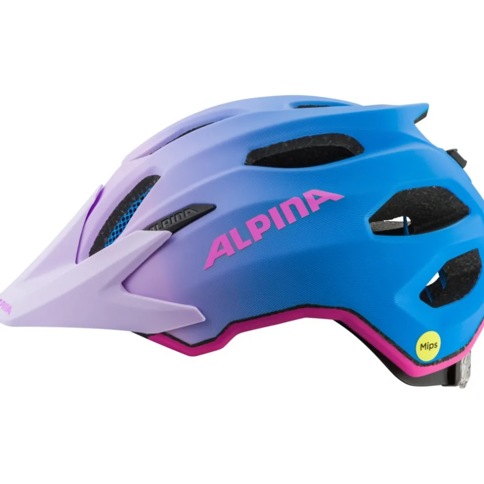 Alpina Apax JR MIPS Kinder-Fietshelm - fading purple matt
