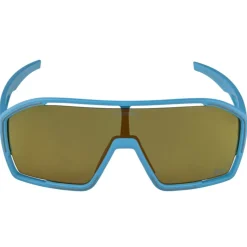 Alpina Bonfire Q-Lite Bril - smoke-blue matt/mirror gold