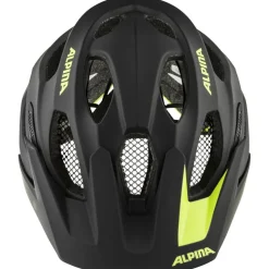 Alpina Carapax 2.0 Fietshelm - black-neon yellow matt