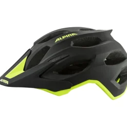 Alpina Carapax 2.0 Fietshelm - black-neon yellow matt