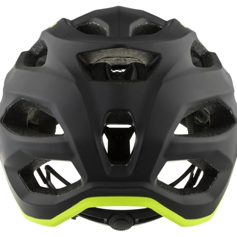 Alpina Carapax 2.0 Fietshelm - black-neon yellow matt