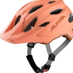 Alpina Carapax JR. Kinder-Fietshelm - peach matt
