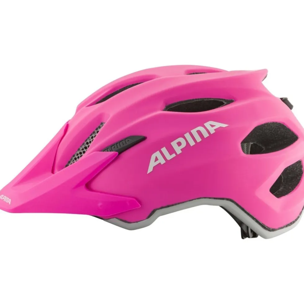 Alpina Carapax JR. Kinder-Fietshelm - shocking-pink matt