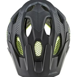 Alpina Carapax JR. Kinder-Fietshelm - black-neon-yellow