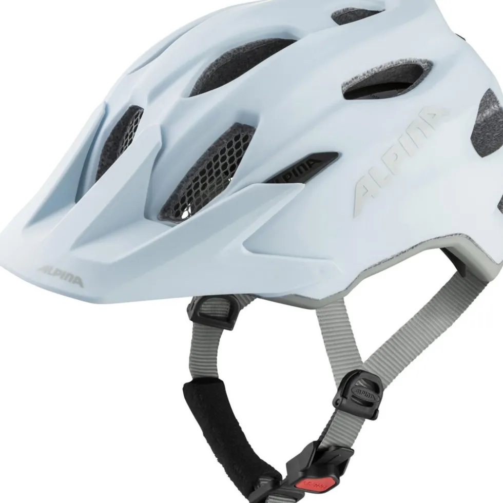 Alpina Carapax JR. Kinder-Fietshelm - dove blue-grey matt