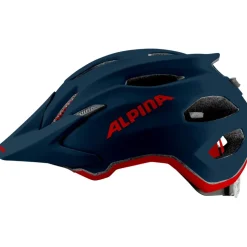 Alpina Carapax JR. Kinder-Fietshelm - indigo matt