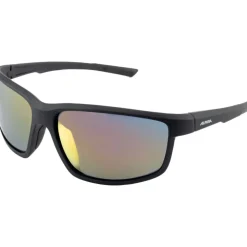 Alpina Defey Bril - black matt/red mirror