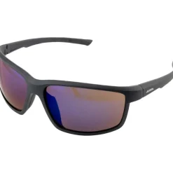 Alpina Defey Bril - black matt/blue mirror