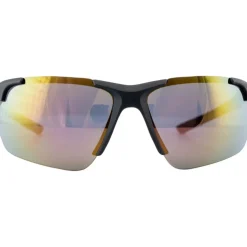 Alpina Defey HR Bril - black matt/red mirror