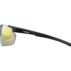 Alpina Defey HR Bril - black matt/red mirror