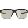 Alpina Eagle Q-Lite Brillen - black matt/yellow
