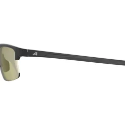 Alpina Eagle Q-Lite Brillen - black matt/yellow