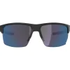 Alpina Eagle Q-Lite Brillen - black matt/blue mirror