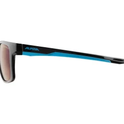 Alpina Flexxy Cool I Bril Kinderen - black-cyan/mirror blue