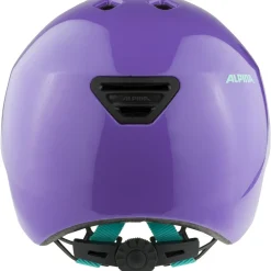 Alpina Hackney Kinder-Fietshelm - purple gloss
