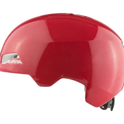 Alpina Hackney Kinder-Fietshelm - red gloss