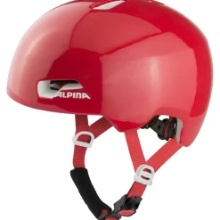 Alpina Hackney Kinder-Fietshelm - red gloss