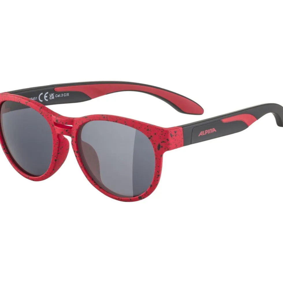 Alpina Jola Bril Kinderen - red-black matt/black