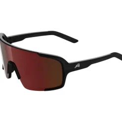 Alpina Lumin Brillen - black matt/red mirror