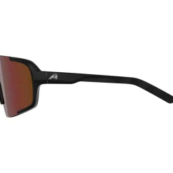Alpina Lumin Brillen - black matt/red mirror