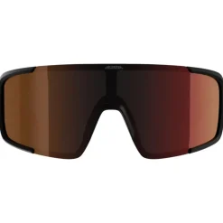 Alpina Lumin Brillen - black matt/red mirror