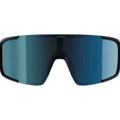 Alpina Lumin Brillen - black matt/blue mirror