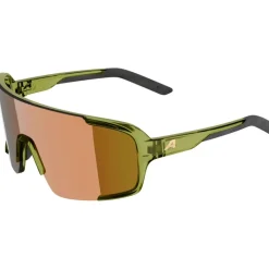 Alpina Lumin Brillen - green-transaprent gloss/gold mirror