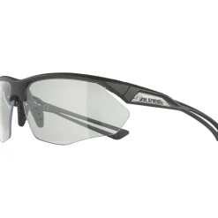 Alpina Nylos HR Bril - black-transparent matt/clear