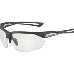 Alpina Nylos HR Bril - black-transparent matt/clear