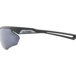 Alpina Nylos HR Bril - midnight-grey matt/mirror silver