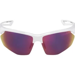 Alpina Nylos HR Bril - white-purple / purple mirror
