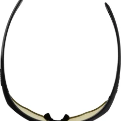 Alpina Nylos HR Brillen - black matt/yellow
