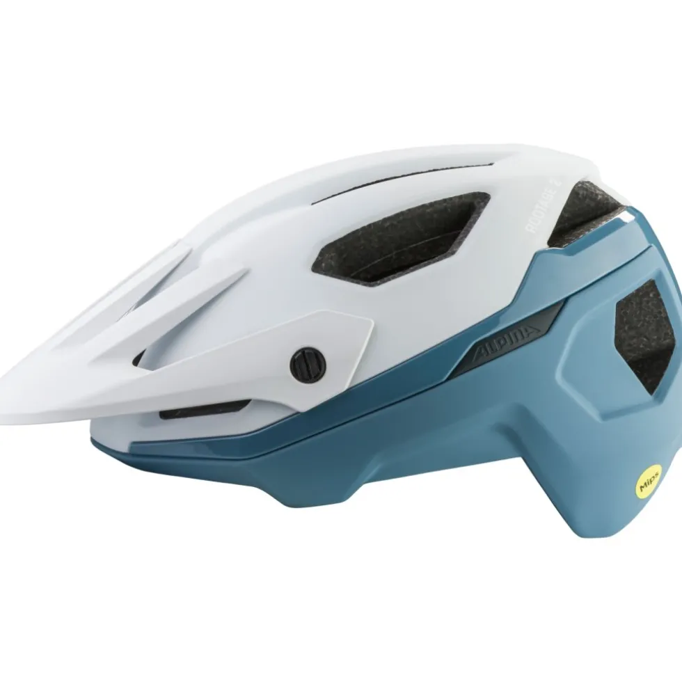 Alpina ROOTAGE 2 MIPS Helm - white pebble blue matt