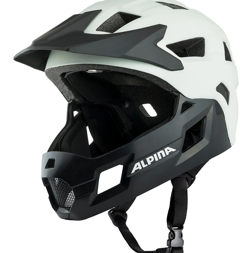 Alpina Rupi Integraalhelm Kinder - off-white matt