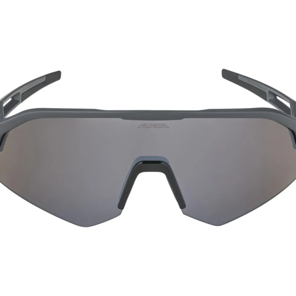 Alpina Sonic HR Q-Lite Bril - midnight-grey matt/mirror silver