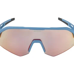 Alpina Sonic HR QV Bril - smoke-blue matt / Quattroflex Varioflex Rainbow Mirror