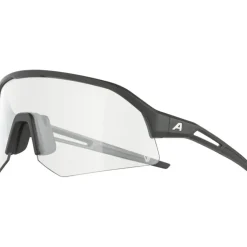 Alpina Sonic HR V Brillen - black matt / Varioflex clear to black