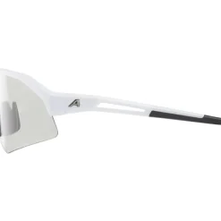 Alpina Sonic HR V Brillen - white matt / Varioflex clear to black