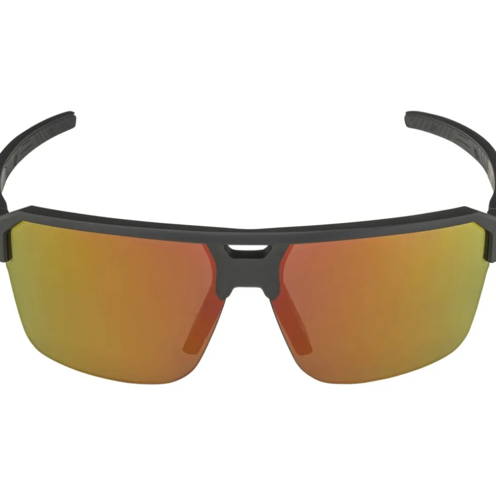 Alpina Swift HR Bril - black-gold matt/mirror gold