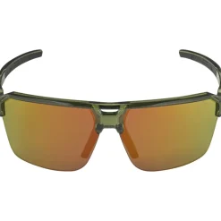 Alpina Swift HR Bril - green-transparent gloss/mirror gold