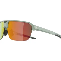 Alpina Swift HR Bril - willow-green matt/mirror gold