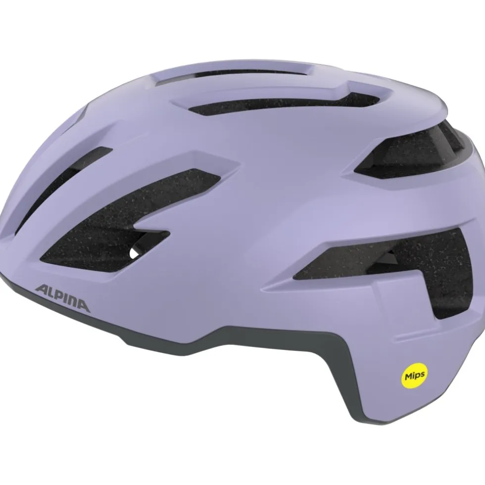Alpina Taunus Gravel MIPS Helm - lilac matt