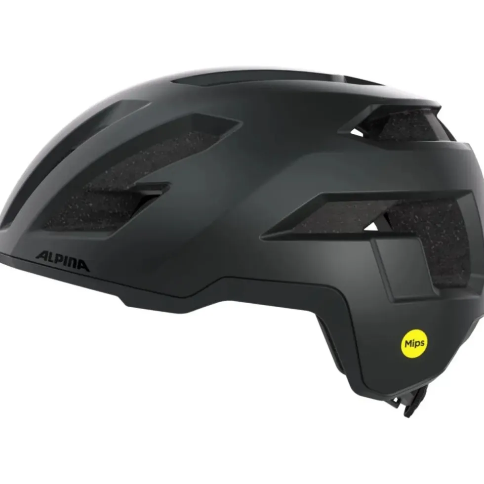 Alpina Taunus Gravel MIPS Helm - black matt