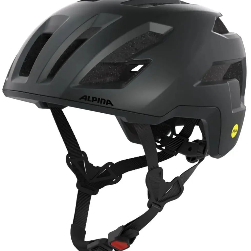 Alpina Taunus Gravel MIPS Helm - black matt